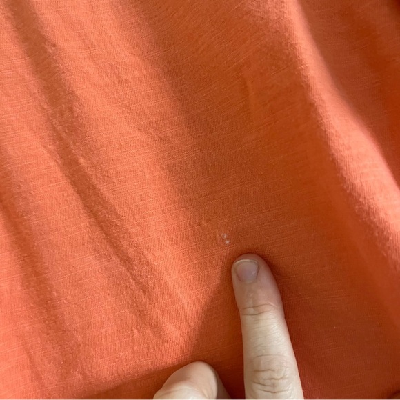 Arizona Jean Men’s Orange Short Sleeve T-Shirt Size 6 / Medium - Picture 3 of 8